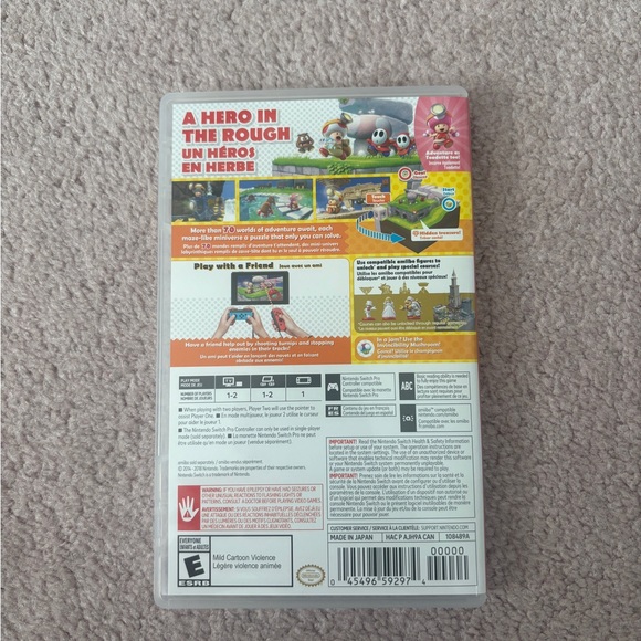 Nintendo Switch Captain Toad Treasure Tracker Game - Picture 2 of 5